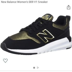 NWT New Balance Gold Women's 009 V1 Sneaker
